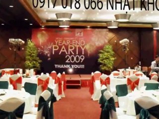 Tổ chức tiệc tấc niên  0917 018 066 MR KHOA 1=2
