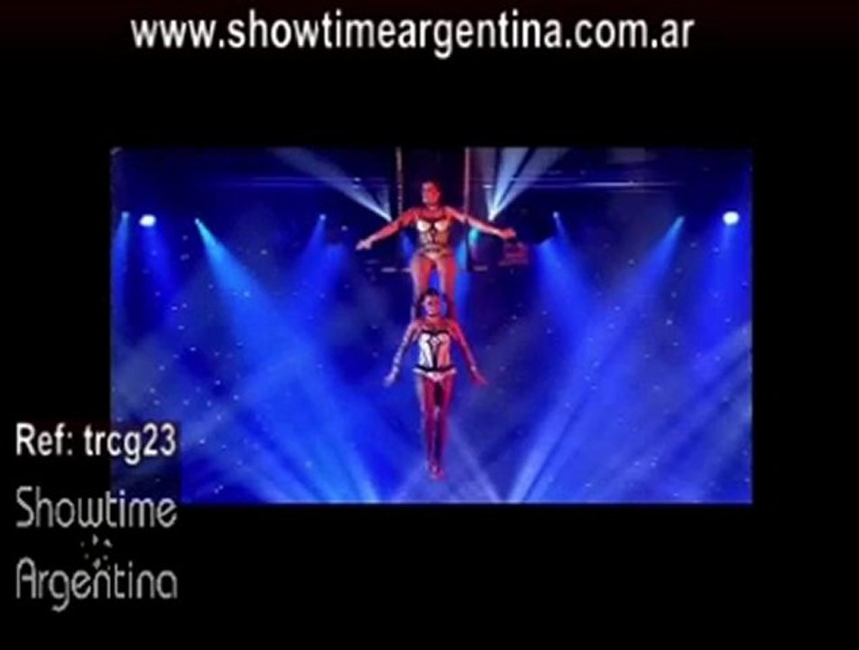 Ref: trcg23 Acrobats Trapeze Equilibrists Circus Acts Aerial Performers  showtimeargentina@hotmail.com--