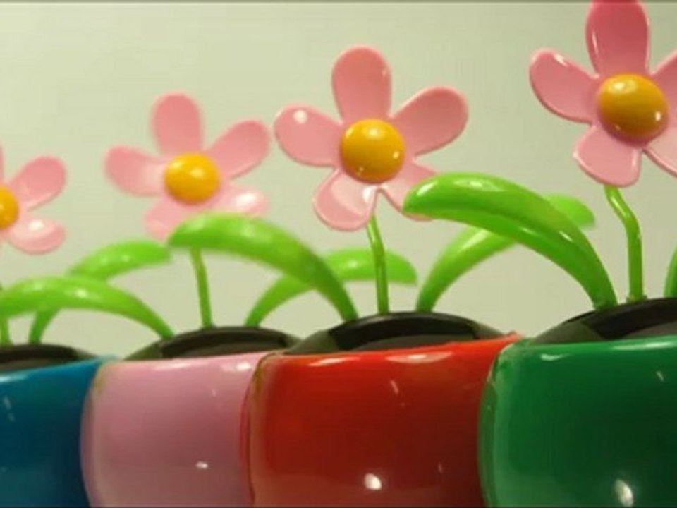 Fleur solaire flip flap
