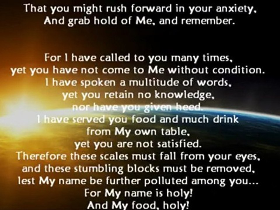 Consider... "For It Is Time!" - TrumpetCallofGodOnline.com