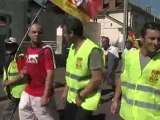 Les salariés de Plysorol manifestent à Fontenay-le-Comte