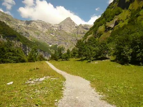 Promenade venteuse,Sixt Fer à cheval, juillet 12