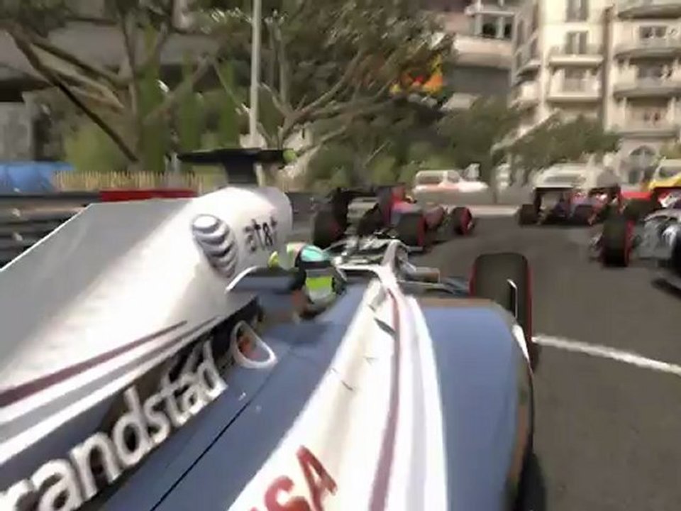 F1 2011 - GP de Monaco - Départ (1er tour)