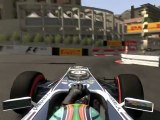 F1 2011 - GP de Monaco - Kier vs Alguersuari en onboard