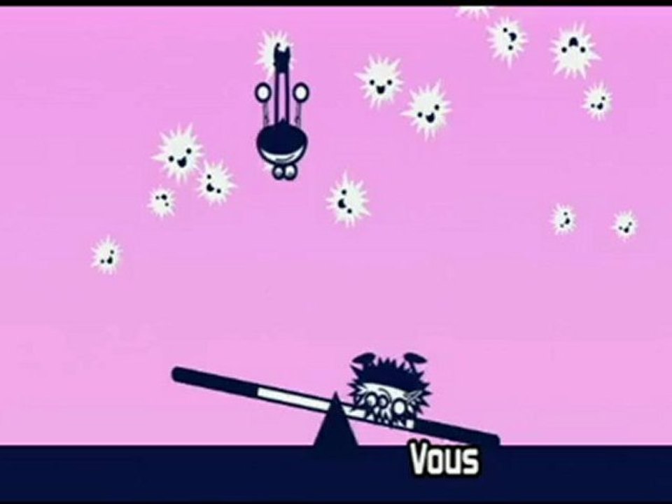 Beat the beat rhythm paradise : la bascule.