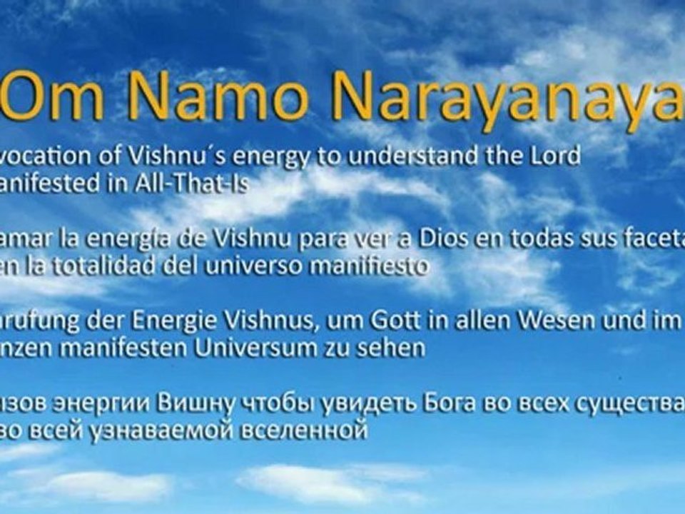 OM NAMO NARAYANAYA by GODAFRID