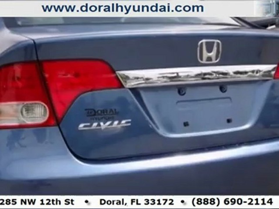 2009 Honda Civic preowned @ Doral Hyundai in Miami FL