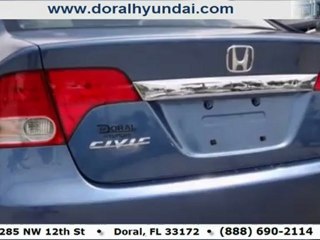 2009 Honda Civic preowned @ Doral Hyundai in Miami FL