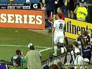 John Terry Levels the score against MLS All-Stars