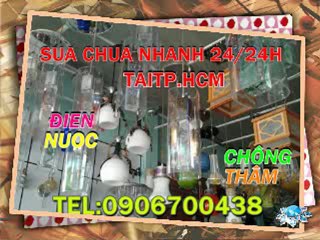 SỬA CHỬA ĐIỆN NƯỚC TẠI QUẬN 4 TPHCM 0906700438