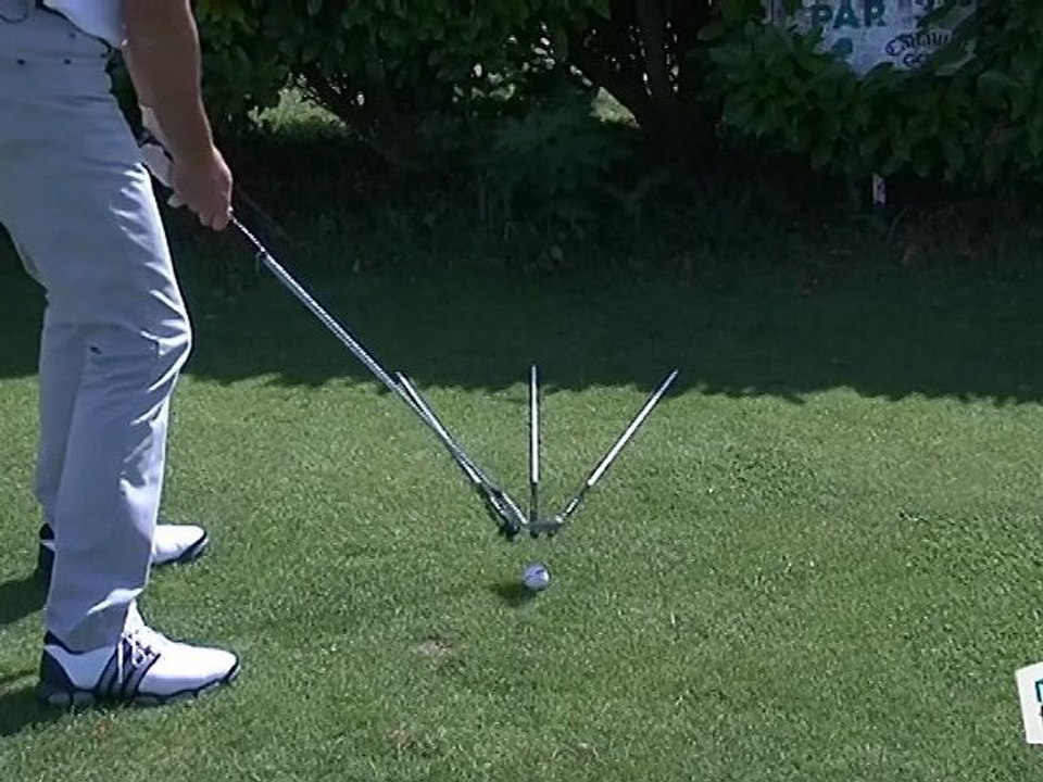 Cours Golf: faire un coup lobé