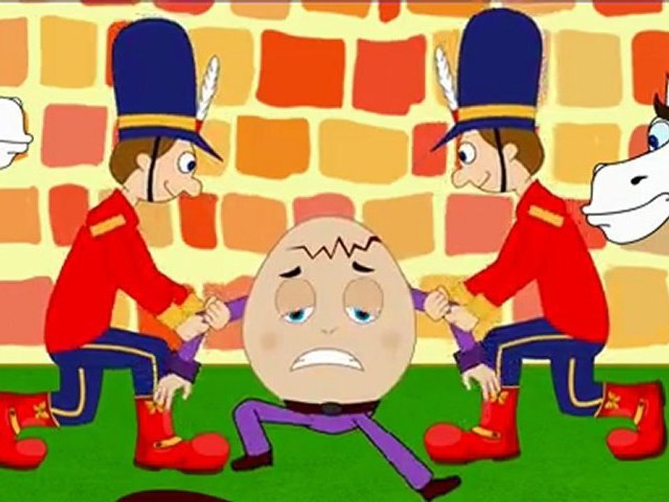 Humpty Dumpty Sat On A Wall - Nursery Rhymes with Full Lyrics