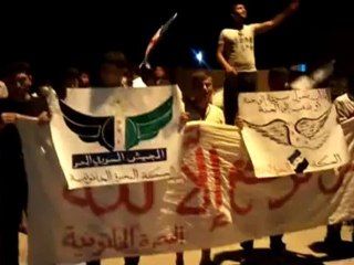 Syria فري برس الحسكة   مسائية ابطال البحرة الخاتونية 24 7 2012 ج2 ALhasaka