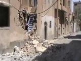 Syria فري برس دير الزور آثار القصف العشوائي  على المدينة    25 7 2012 ج1 Deirezzor