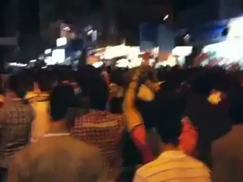 Syria فري برس  حلب  مظاهرة الأشرفية شارع آزادي 24 7 2012 ج4 Aleppo