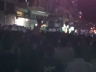 Syria فري برس  حلب  مظاهرة الأشرفية شارع آزادي 24 7 2012 ج2 Aleppo