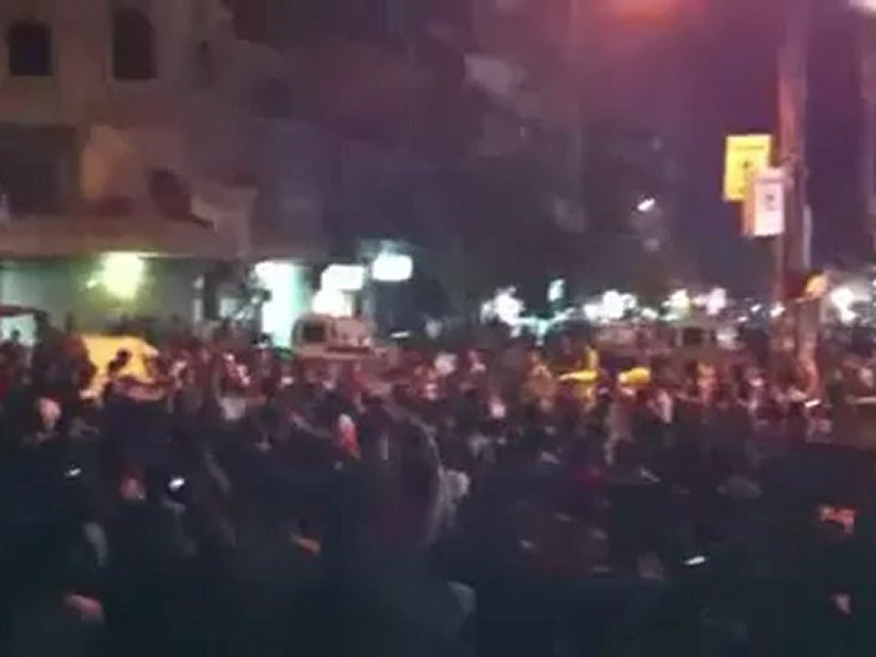 Syria فري برس  حلب  مظاهرة الأشرفية شارع آزادي 24 7 2012 ج1 Aleppo