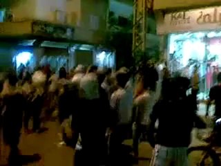 Syria فري برس الرقة مسائية شارع المنصور بمشاركة الطلبة الأحرار  24 7 2012 ج1