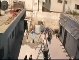 Syria فري برس  درعا داعل اثار القصف المدفعي على المنازل  24 7 2012  ج1 Daraa