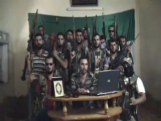 Syria فري برس حمص  الحولة انشقاق الملازم أول ميسر أسامة عبارة  24 7 2012 Homs