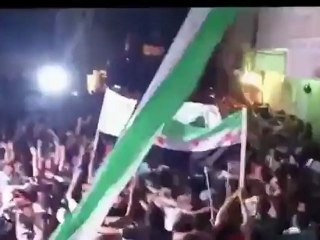 Syria فري برس حلب السكري مسائية حاشدة   23 7 2012 جـ3 Aleppo