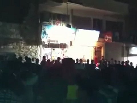 Syria فري برس حلب الأشرفية مظاهرة مسائية من شارع آزادي 23 7 2012 ج7 Aleppo