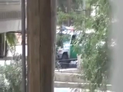 Syria فري برس حلب اشتباكات بين لواء التوحيد من الجيش الحر وقوات الأسد في حلب صلاح الدين 23 7 2012 ‫‬ ج1 Aleppo