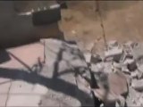 Syria فري برس  درعا الحراك اثار القصف العشوائي بصواريخ والهاون  23 7 2012  ج10 Daraa