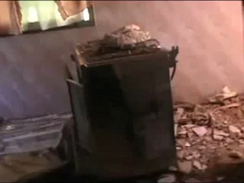 Syria فري برس درعا الحراك اثار القصف العشوائي بصواريخ والهاون 23 7 2012 ج13 Daraa