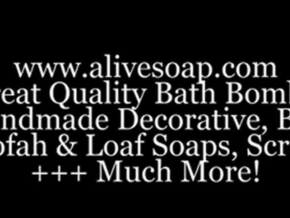 Alive Soap - A Handmade Bath Products & Candles! Quality Bath Products & Candles Online.