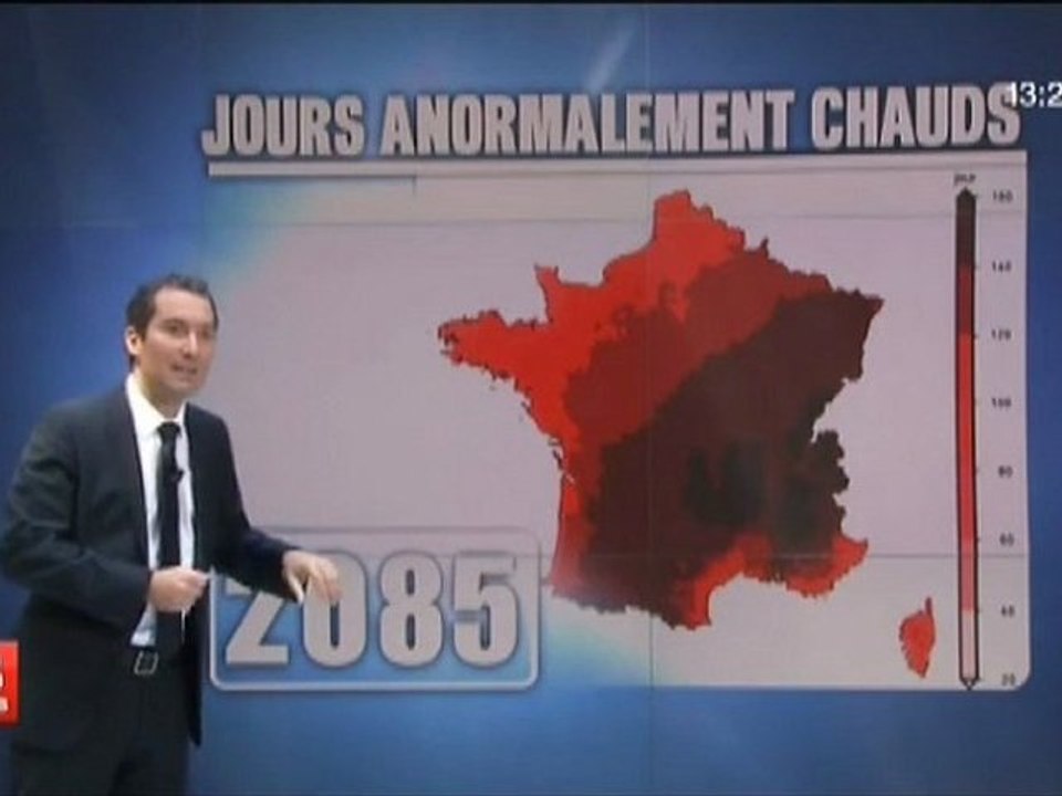 La météo en France en 2085