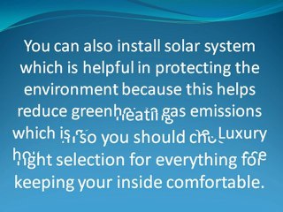 Things to remember while building luxury homes