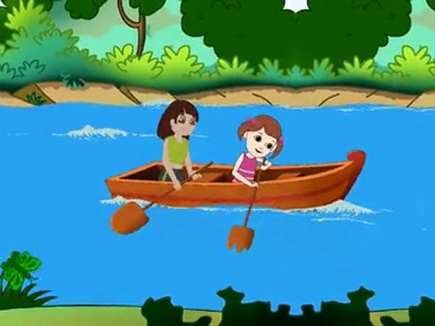 Row Row Row Your Boat + More Nursery Rhymes & Kids Songs