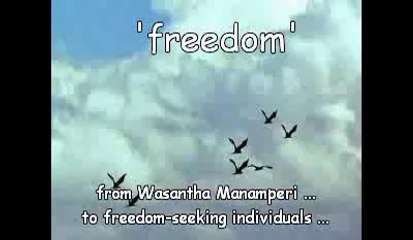 'freedom' by Wasantha Manamperi - (11)