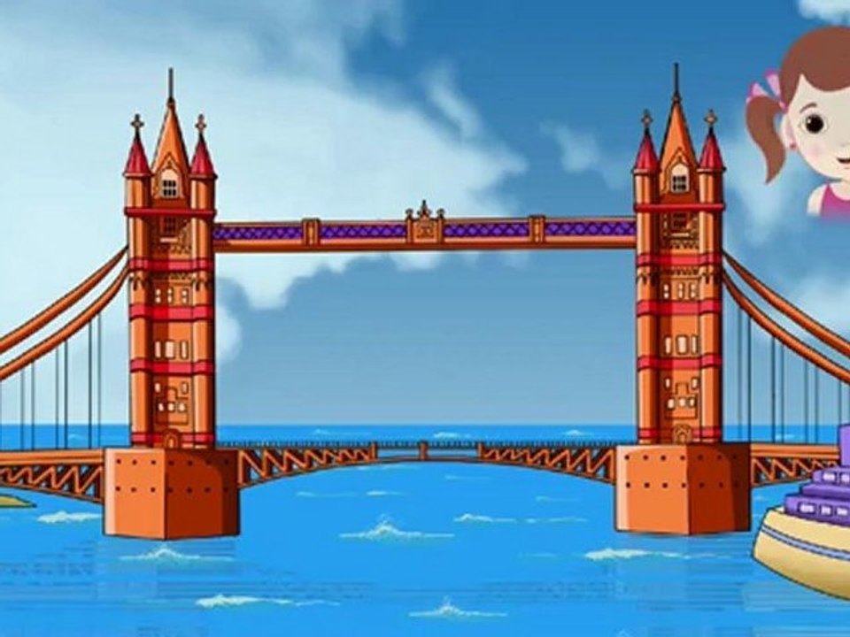 London Bridge Is Falling Down - Nursery Rhymes with Full Lyrics