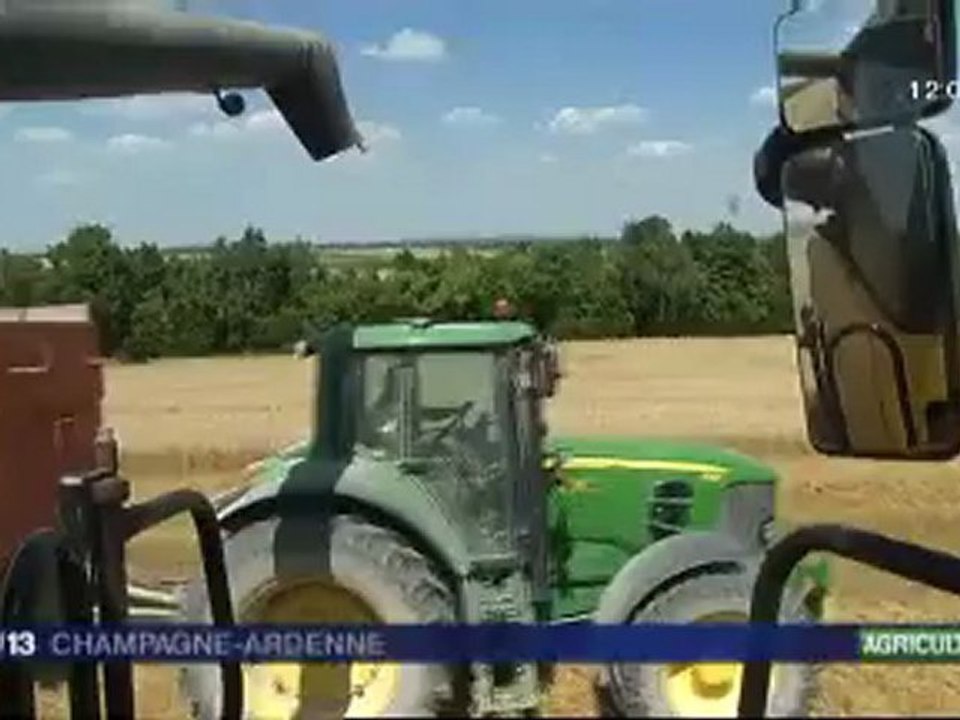 Marne : les moissons débutent à Lavannes