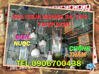 THỢ SỬA ĐIỆN NƯỚC TẠI QUẬN THỦ ĐỨC TPHCM 0906700438