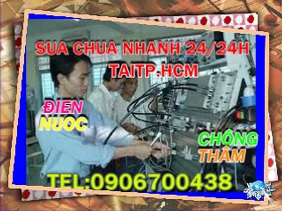 THỢ SỬA ĐIỆN NƯỚC TẠI QUẬN PHÚ NHUẬN TPHCM 0906700438