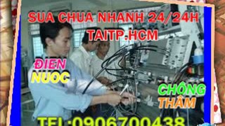 THỢ SỬA ĐIỆN NƯỚC TẠI QUẬN TÂN BÌNH TPHCM 0906700438