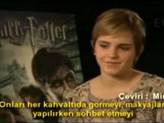 Emma Watson Harry Potter'a Veda Ediyor  - Türkçe Altyazılı