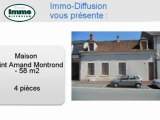 Achat Vente Maison Saint Amand Montrond 18200 - 58 m2