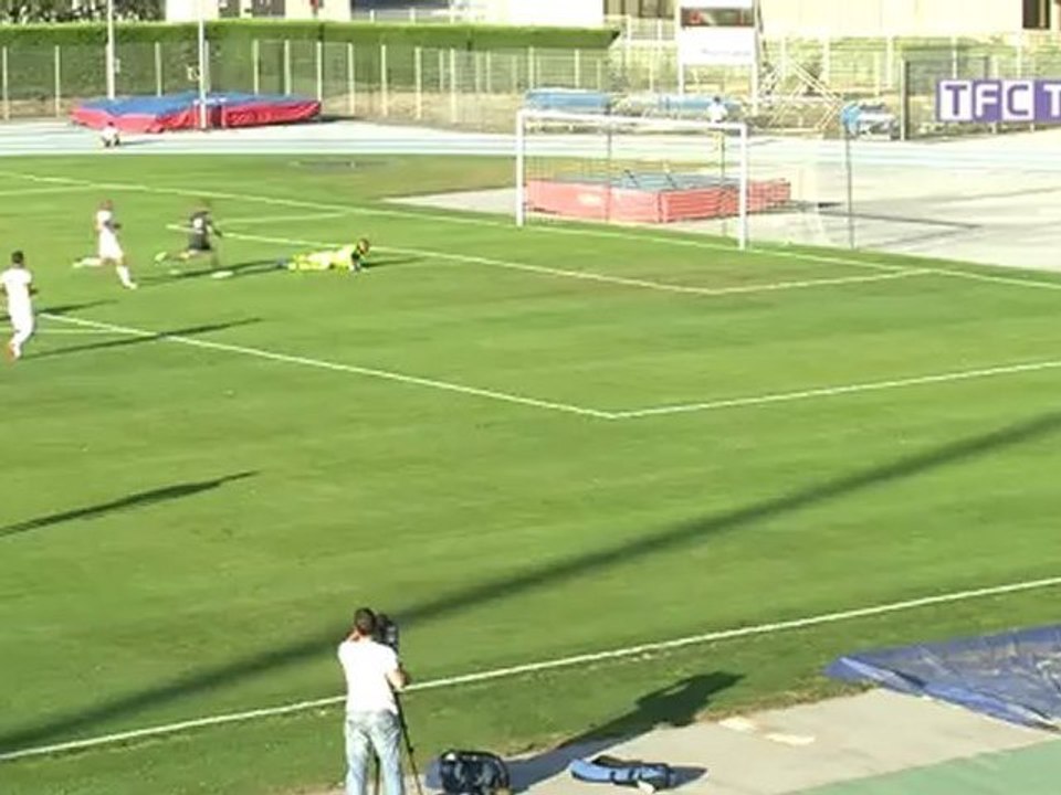 Match amical TFC - Bordeaux : le but toulousain