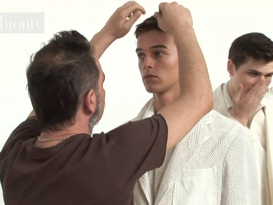 Corneliani Men Spring 2013 Backstage, Milan | FashionTV