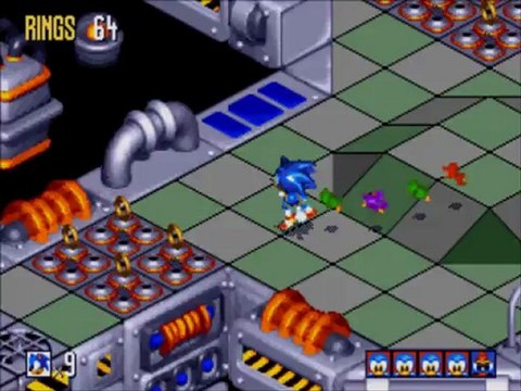 Let's Play Sonic 3D Blast #6 Gene Gadget