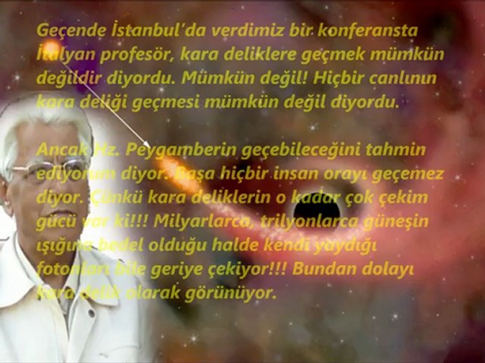 Letaifler-Astral yolculuk (Kara deliklerin Geçilmesi)