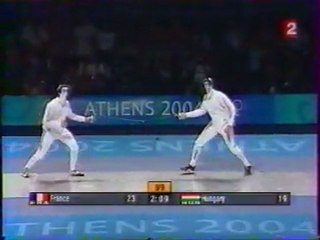 JO Athènes 2004 - Finale Epée hommes par équipes