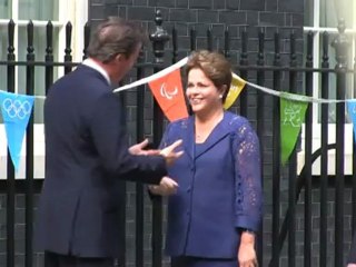 Los JJOO y la crisis económica centran el encuentro entre Cameron y Rousseff