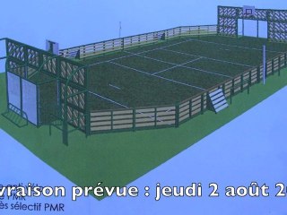 Esternay (51) : l'aire multisports bientôt livrée