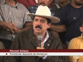 Zelaya dice que Micheletti lo que busca "es que el pueblo se arme"