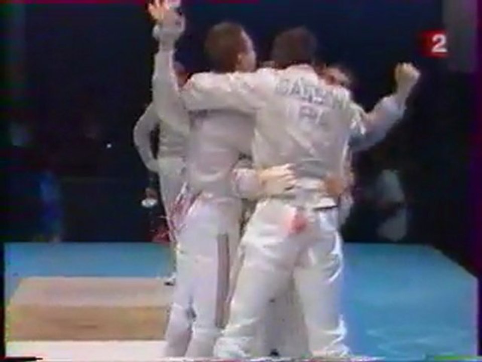 JO Athènes 2004 - Finale sabre hommes par équipes